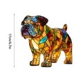 thumbnail image 3 of WonderHive Bulldog Lamp,Bulldog Lamps Stained Glass,Dog Series Art Night Light,Stained Resin French Bulldog Tabletop,Pet Pug Dog Themed LED Table Light,Fun Gift for Dogs Lovers, 3 of 5