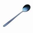 thumbnail image 3 of Stainless Steel Long Handle Tea Coffee Mixing Handle Spoon Soup Home Spoon Cocktail Ice Cream Soup Home Teaspoon, 3 of 6