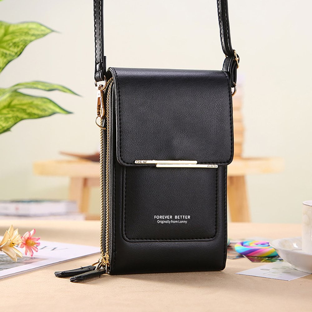 Double zipper shoulder bag clearance