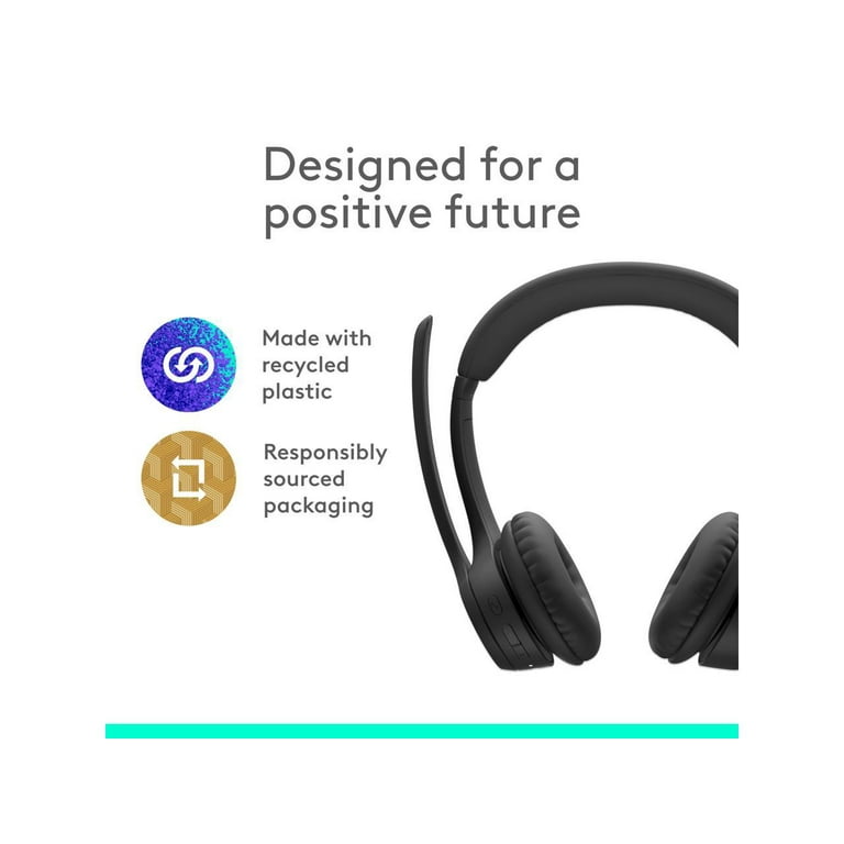 Logitech Zone 300 Wireless Bluetooth Headset, Noise Logitech Zone 300 Wireless Bluetooth Headset, Noise