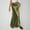 Green, variant on ZZwxWA Velvet Skirts for Women Dressy Casual Soft Smooth Lightweight Wrap Bodycon Long Skirt Drawstring Elastic Waist Dress