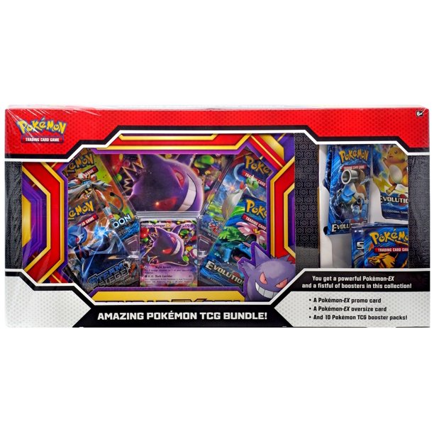Pokemon Xy Gengar Ex Box 6 Bonus Booster Packs Walmart Com Walmart Com