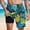 Green, variant on Mens Swim Trunks Drawstring Elastic Waist Quick Dry Short Pants Stretch Casual Liner Beach Shorts with Pockets for Swimming Surf Blue L