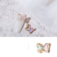 thumbnail image 2 of Fiudx Broca de Uñas con Forma de Mariposa de Cristal, Colores Degradados Holográficos, Fácil Aplicación, Joyería para Uñas, Uso En Salones de Belleza En Casa, Diseño de Uñas Divertido, Materiales Seg, 2 of 2