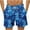 Multicolor, variant on ZRGHAOYLQ Plus Size Hawaiian Shorts,Tropical Pineapple Graphic Drawstring Waist Shorts Mens Summer Casual Beach Shorts Comfortable Quick Dry Swim Trunk with Pockets Big and Tall Beach Short Pants