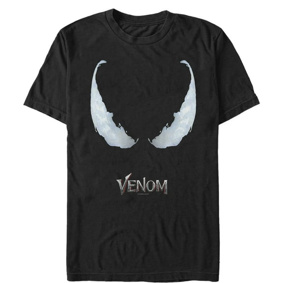 Men's Marvel Venom Film All Eyes Graphic Tee Black Large