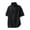 Black, variant on Gifts Dianli Summer Fitness Men's Solid Color Loose-Fit Short Sleeve Round Neck Sports T-Shirt with Zipper Pocket Color-Blocked Casual Athletic Top for Gym Outdoor Training Summer Fitness