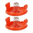 thumbnail image 2 of Dalazy Remplacement pour Coupe-Herbe Black Decker 4 Pcs Couvercle Capuchon et 4 Pcs Ressorts RC-100-P Pièces de Rechange pour Tondeuse, 2 of 7