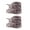Red leopard pattern, variant on Leopards Prints Sheer Ribbon Shoelaces 140cm Shoe Laces Shoelaces for Adults Teens Kids Sneakers Trainers Casual Shoe