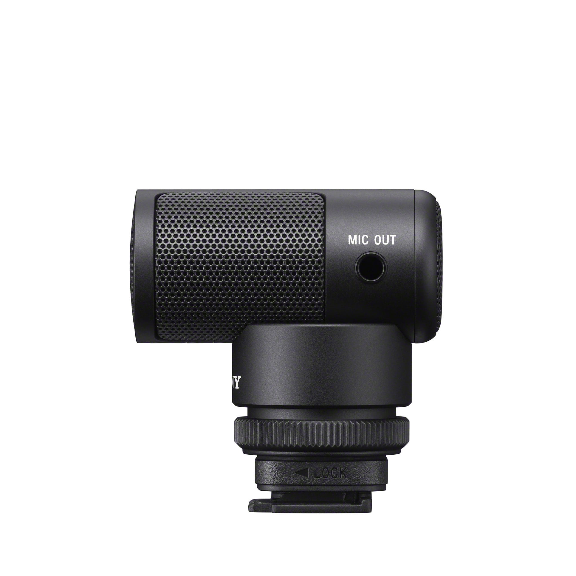 Sony Vlogger Shotgun Microphone with MI Shoe and 3.5mm Male-Female Audio Cable