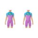 thumbnail image 4 of Naiovety Trajes de neopreno para respirar libremente, traje de buceo para niños, traje de baño de moda antimedusas, mono de varios tamaños, traje de Type3 NO3 Naiovety CBP194908, 4 of 6