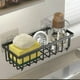 thumbnail image 4 of Organizador para fregadero de cocina con bandeja de drenaje automático | Portaesponjas y cepillos | Barra para colgar toallas | No requiere montaje | Blanco, gris o negro, 4 of 6