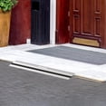 thumbnail image 3 of Nuvium 1" Rise Threshold Ramp, Aluminum Door Entry Ramp for Wheelchairs, 800lbs Load Capacity, Adjustable Temporary or Permanent Ramps for Scooters, Walkers, Canes, Crutches, 3 of 7