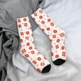 thumbnail image 5 of Disketp Pastry Unisex Crew Socks Lightweight Breathable Ventilation Ankle Socks, Mid-calf socks for Daily, 5 of 6