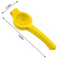 thumbnail image 4 of LNJBABAO 2 PCS Metal Lemon Squeezer for Lemons Lime Fruits Yellow, 4 of 7