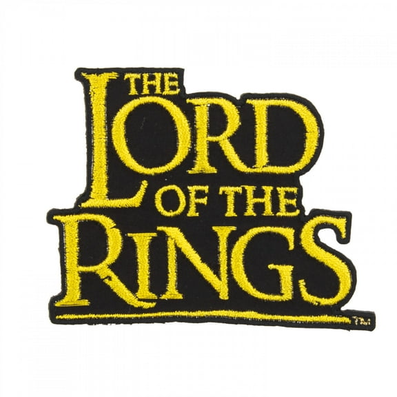 Lord of the Rings Logo 3.75x3 Patch