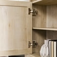 thumbnail image 4 of Walker Edison Two-Door Corner TV Stand for TVs up to 50", White Oak, 4 of 23