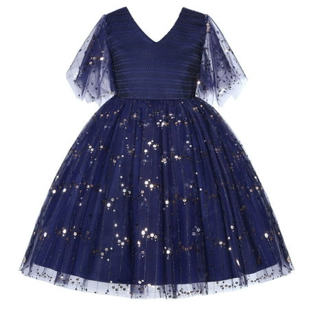 

Toddlers Girls Baby Dress Sleeveless Princess Mesh Dress Wedding Dress Children Clothes Fashion Child Sundress Streetwear Kids Dailywear Outwear