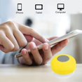 thumbnail image 4 of Bluetooth Shower Speaker, Portable Wireless Shower Speaker with Suction Cup Built-in Microphone (White), 4 of 5