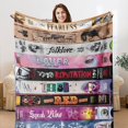 thumbnail image 1 of Flannel Blanket, Music Lover Decorative Throw Blanket, Super Soft Blanket, 3D Print, Fleece Blanket, 1 of 1