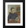 thumbnail image 2 of Paul Gauguin 14x18 Black Modern Framed Museum Art Print Titled - Clovis (ca 1886), 2 of 5