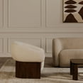 thumbnail image 6 of Moe's Home Collection Otto Accent Chair Fabric White, 6 of 8