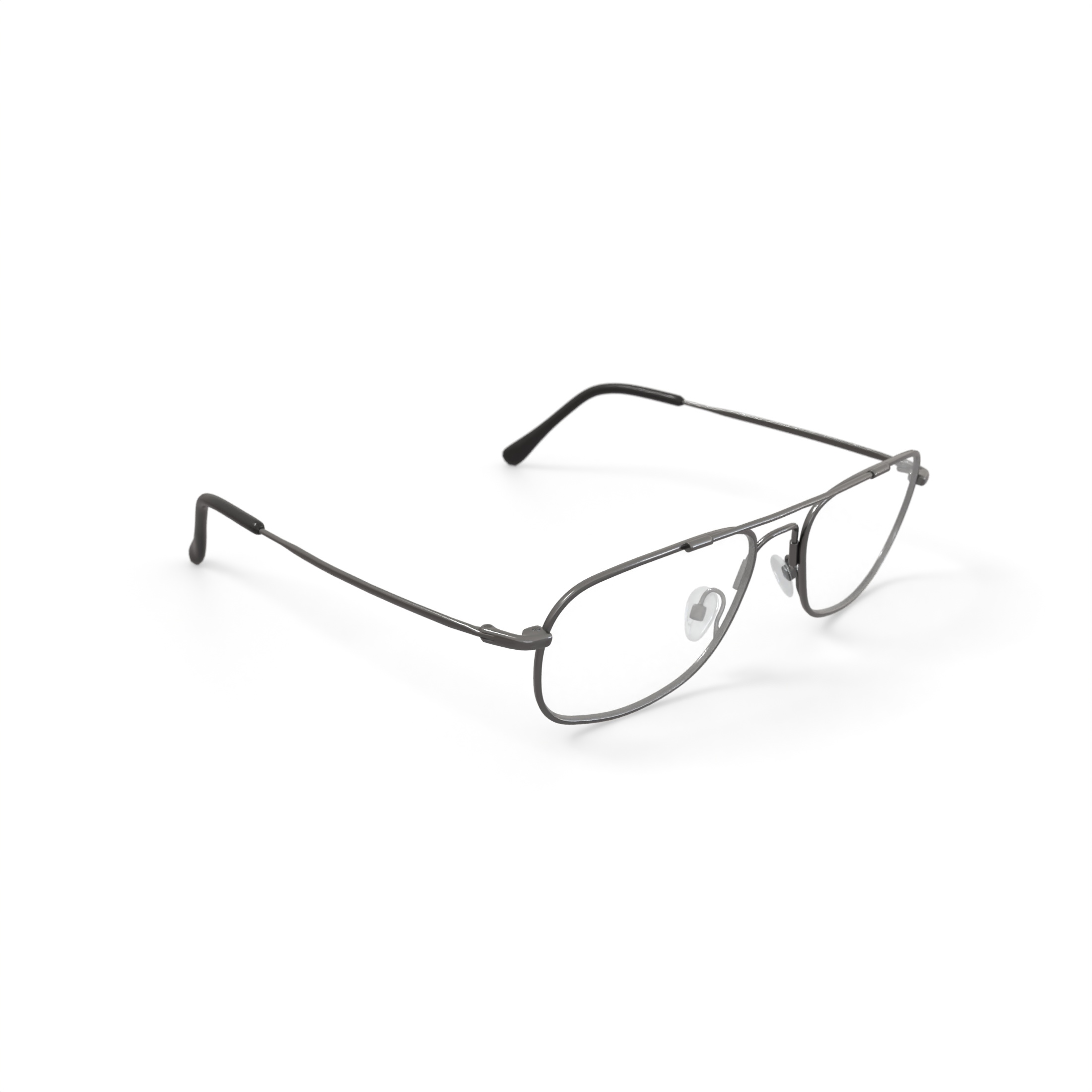 TiFlex Men's T1039 Aviator Aviator Prescription Eyeglasses with