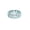Silver, variant on 925 Solid Sterling Silver Chunky Curb Cuban Cubic Zirconia Ring