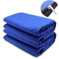 thumbnail image 1 of XHT MOTOR™ Couvertures de Déménagement en Polyester, 72 x 80, Bleu & Noir, 2 Unités, 1 of 5