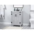 thumbnail image 2 of 24 inch single bathroom vanity in grey, 2 of 8
