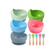 thumbnail image 1 of Juego De Tazón Y Cuchara De Silicona Con Ventosa Para Bebés Xtellar multicolor, 1 of 4