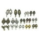 thumbnail image 4 of EeaseMX 50 piezas de dijes para hacer joyas, colgantes de metal con forma de piña y bellota lisa, para collares, pulseras, bisutería y manualidades., 4 of 7
