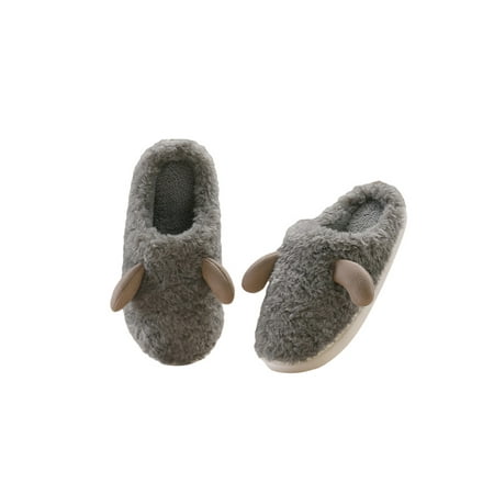 

Rotosw Womens Mens Cozy Home Slippers Lightweight Soft Closed Toe Comfy Slip On Shoes