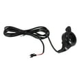thumbnail image 2 of EBike Electric Bicycle Thumb Throttle, FT-21X Finger Throttle Accelerator, Speed Control for Ebike Pocket Scooter Accessories Part, 12-72V Universal, 2 of 3