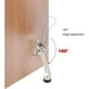 thumbnail image 2 of Tope de puerta a pie: mantenga la puerta abierta en la puerta del garaje, oficina, hogar, tope de puerta de metal con parachoques de goma suave, 2 of 4