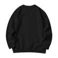 thumbnail image 5 of HAJWOH Kids Girls Boys Oversized Crewneck Sweatshirts Pullover Tops Fashion Clothes Long Sleeve Sweatshirts Toddler Kids, 5 of 6