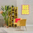 thumbnail image 3 of Stupell Industries Contemporary Bisous Kiss Typography Canvas Art, 24 x 30, by House of Lulu, 3 of 7