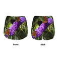 thumbnail image 3 of Salouo butterfly bush flower Print Women's 2 in 1 Running Shorts Double-Layer Shorts Athletic Workout Gym Yoga Shorts Running Shorts for Women-XX-Large, 3 of 7