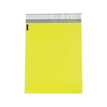 Box Partners Poly Mailers 14 1/2" x 19" Yellow 100/Case CPM1419Y