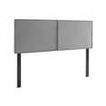 thumbnail image 2 of Modern Sleep Ranier Squares Upholstered Wood Headboard, Multiple Colors & Sizes, 2 of 9