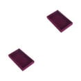 thumbnail image 1 of Maytalsory Soft Velvet Lining Jewelry Boxs Store And Collection In Style Effectively Protecting Accessories Wood Jewel Storage Case purple 2Set, 1 of 6