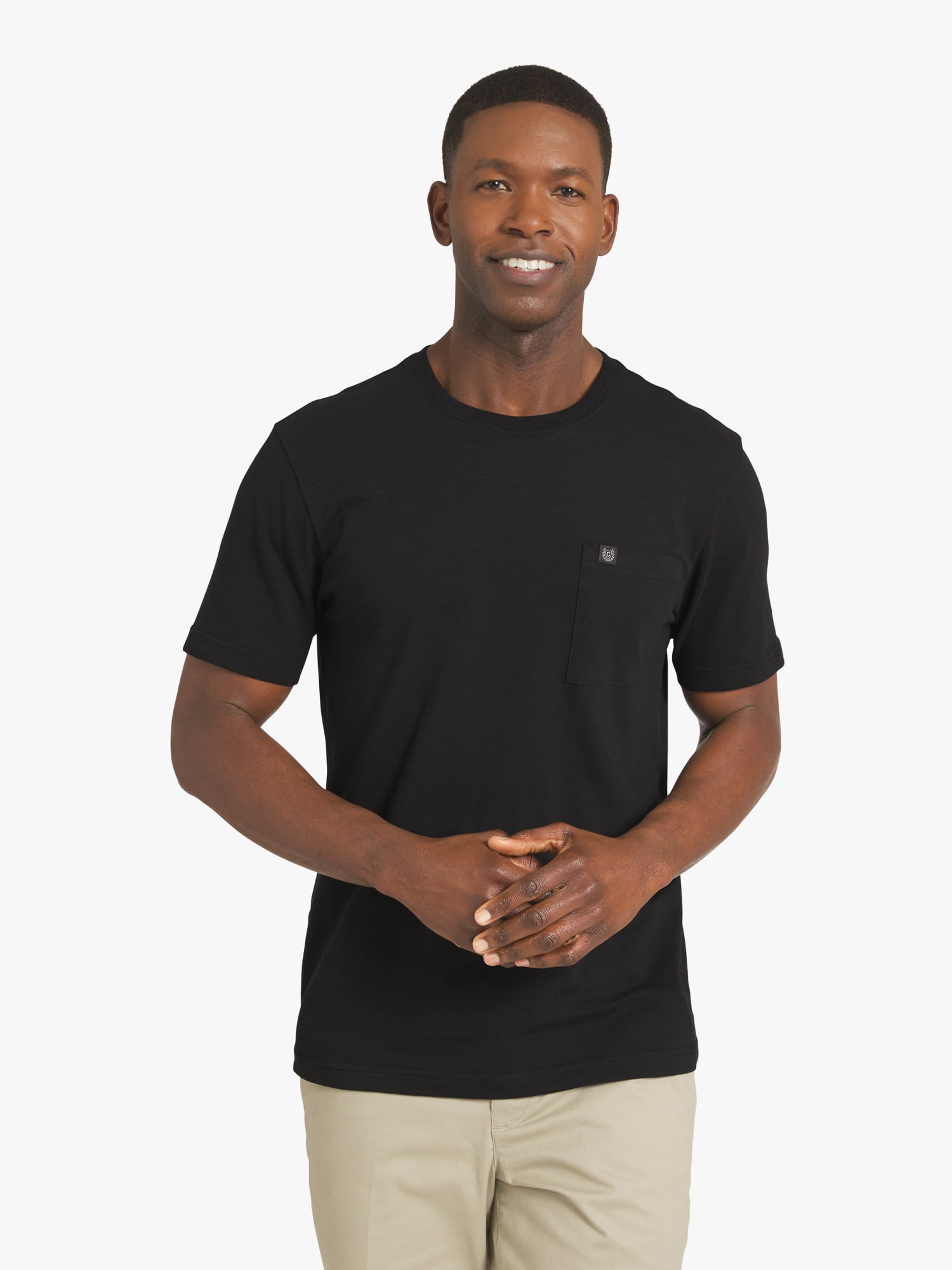 Chaps Men's & Big Men's Short Sleeve Slub Pocket T-Shirt, Sizes S-3XL