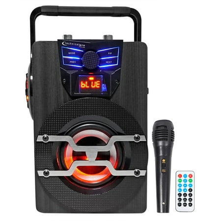 Technical Pro WASP420 Portable Rechargeable Bluetooth Speaker