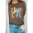 thumbnail image 3 of Camp Life Leopard Lightning Bolt Graphic Tee T-Shirt, 3 of 8