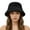 Black, variant on Women's Double Face Fleece Bucket Hat, Plush Warm Winter Hat with Wide Brim, Soft Casual Sun Hat for Cold Weather Outdoor and Daily Wear Beige