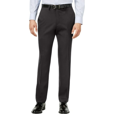 Kenneth Cole Reaction Mens Gabardine Stretch Slim Fit Dress Pants