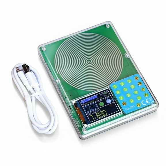 Portable Rechargeable Frequency Generator 0.001Hz-200kHz 15 Waveforms ABS Case LCD Display Auto-Save Function