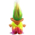 thumbnail image 3 of Lucky Troll Dolls,Vintage Troll Dolls Chromatic Adorable for Collections, School Project, Arts and Crafts, Party Favors - 7.5 Tall Dress(Include The Length of Hair), 3 of 5