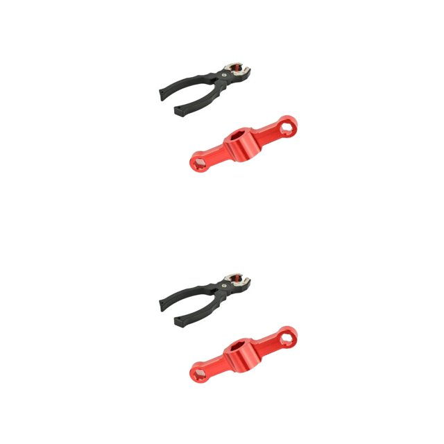 mmirethe Clé Fixe d'Installation de Moteur de Pince de Drone Ensemble d'Outils de Réparation Quadcopter Accessoires de Remplacement pour F550 Rouge 2Ensemble