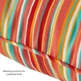 thumbnail image 5 of Greendale Home Fashions 24 x 24 in. Watermelon Stripe Premium 2-Piece Deep Seat Cushion Set, 5 of 9